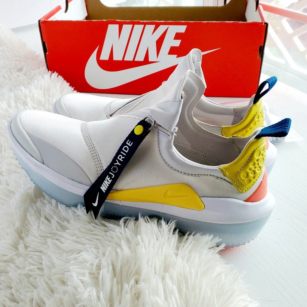 Nike Joyride Optic Sneakers Vast Gray Citron Topaz - Picture 2 of 16